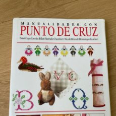 Libros: MANUALIDADES CON PUNTOS DE CRUZ, ULTRAMAR.