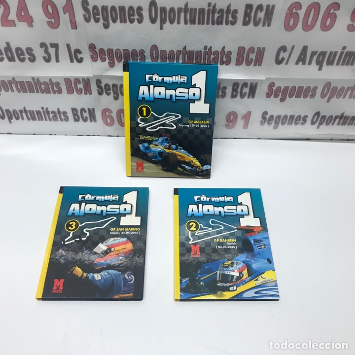 Libros: 3 LIBROS DE FORMULA 1 ALONSO - Foto 1
