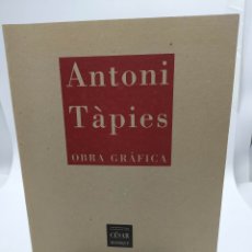 Libros: ANTONI TÀPIES. OBRA GRÁFICA. FUNDACIÓN CÉSAR MANRIQUE 1996