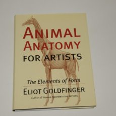 Libros: ANIMAL ANATOMY FOR ARTISTS ELIOT GOLDFINGER