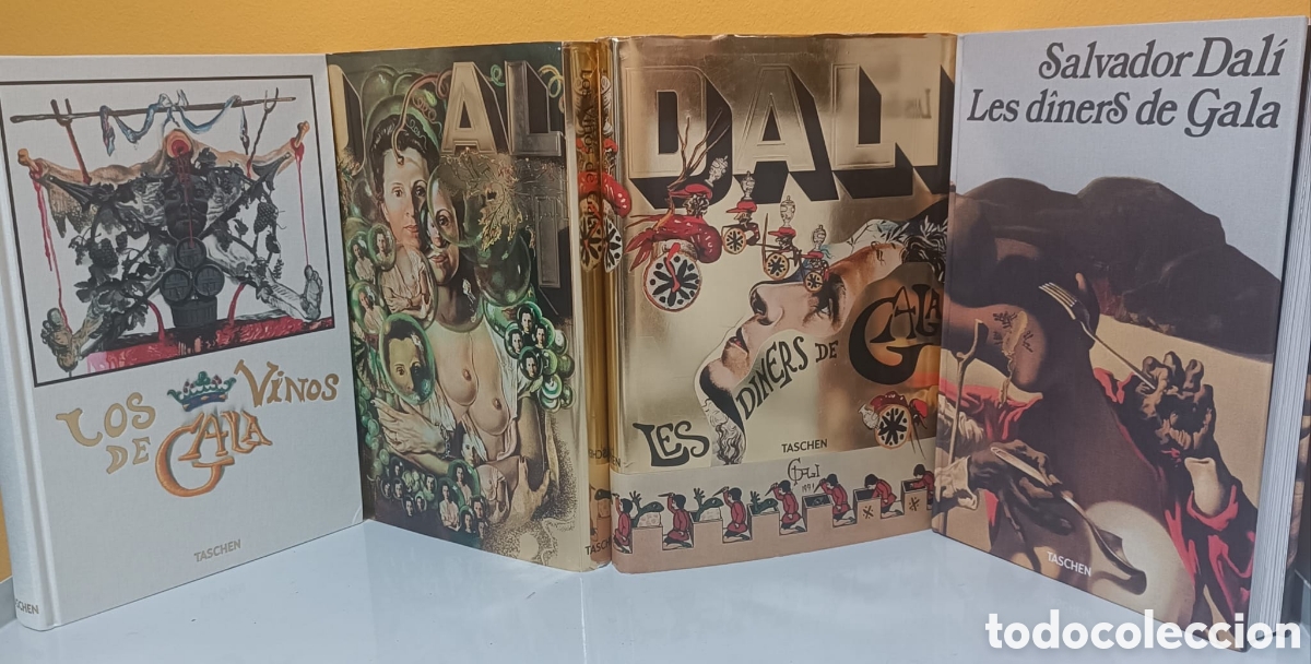 Libros: DALI, LES DINERS DE GALA, LOS VINOS DE GALA - Foto 1