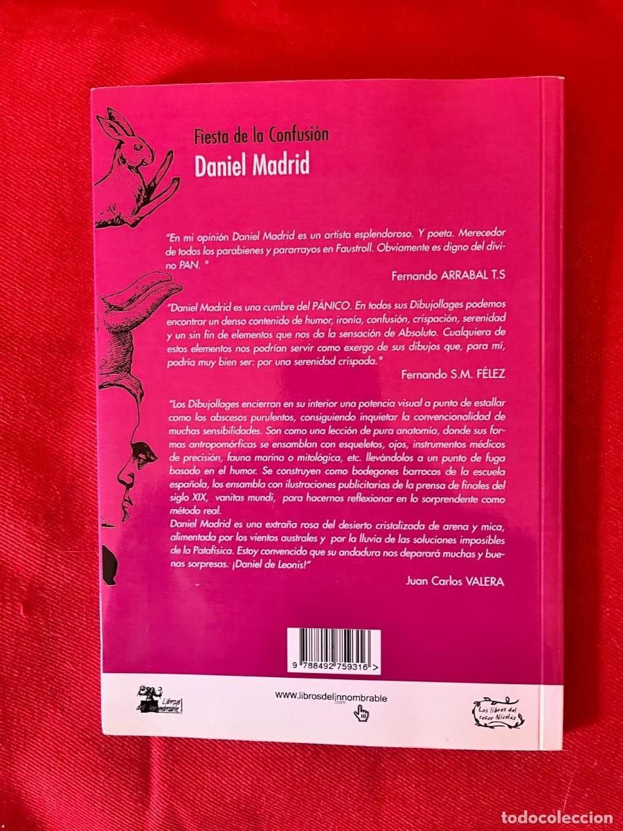 Libros: FIESTA DE LA CONFUSI&Oacute;N / DANIEL MADRID / LIBROS DEL INNOMBRABLE - Foto 2