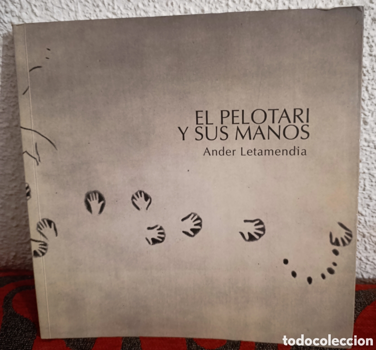 Libros: Libro de autor: &rdquo;El Pelotari y sus manos&rdquo; - Ander Letamendia (Edici&oacute;n cuidada