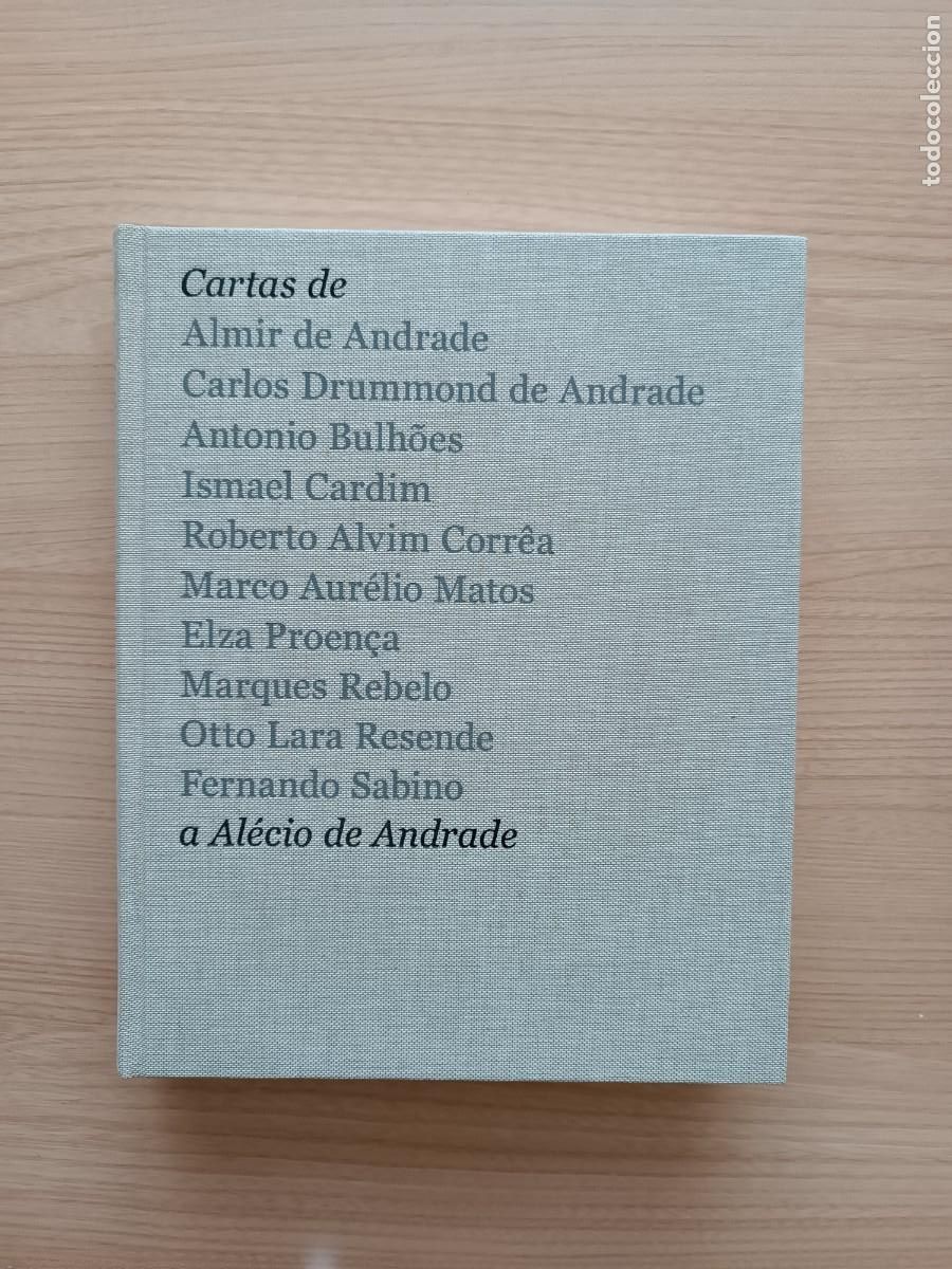 Libros: Cartas de Almir de Andrade a Al&eacute;cio de Andrade