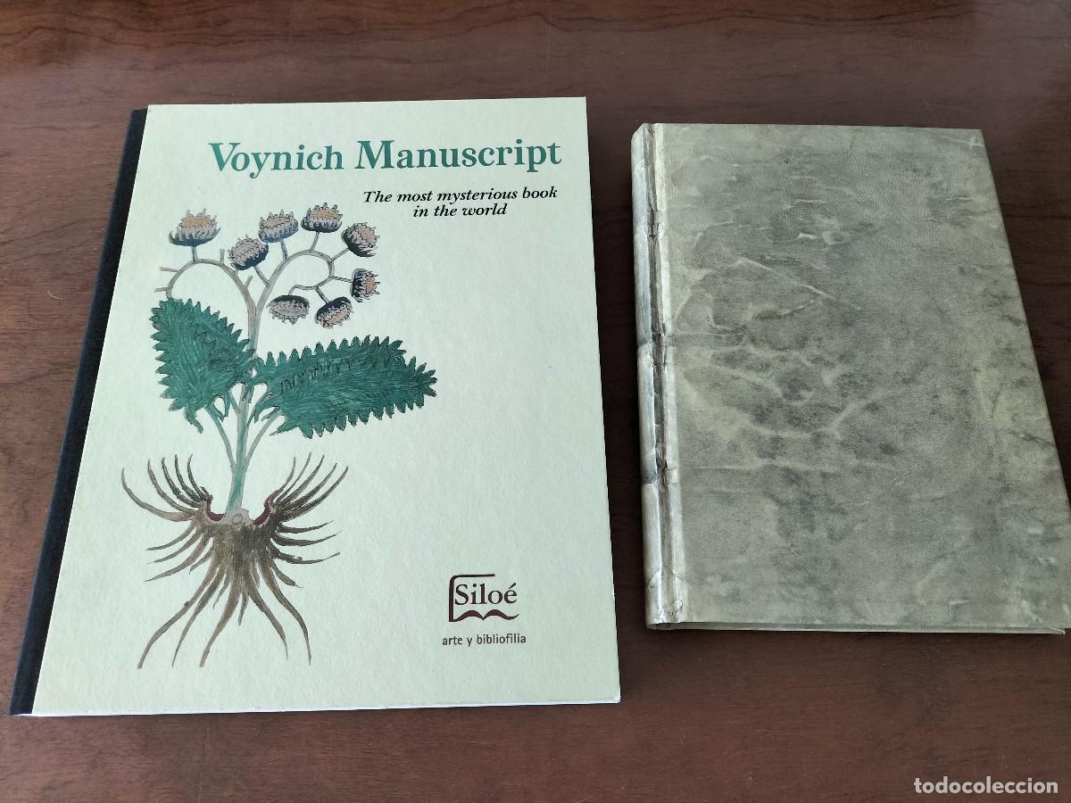 Libros: Voynich Manuscript (El Manuscrito Voynich), estudios en ingl&eacute;s y facs&iacute;mil, edici&oacute;n econ&oacute;mica. Silo&eacute;