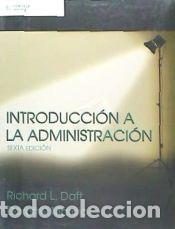 Libros: INTRODUCCION A LA ADMINISTRACIO - DAFT
