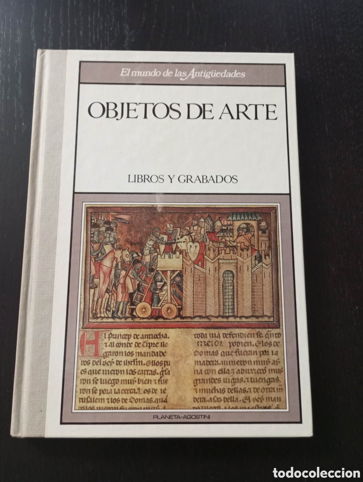 Libros: El mundo de las antiguedades. Objetos de arte, libros y grabados