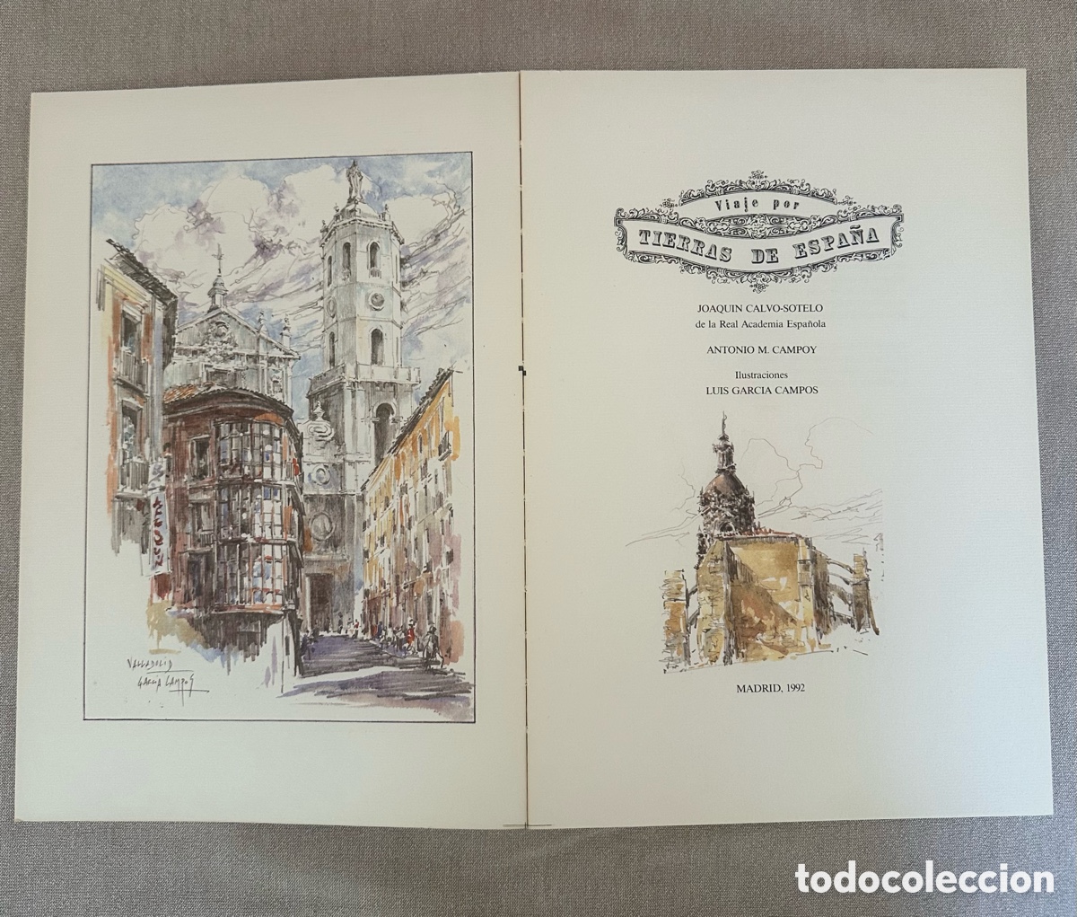 Livros: VIAJE POR TIERRAS DE ESPA&Ntilde;A. Edici&oacute;n facs&iacute;mil en rama