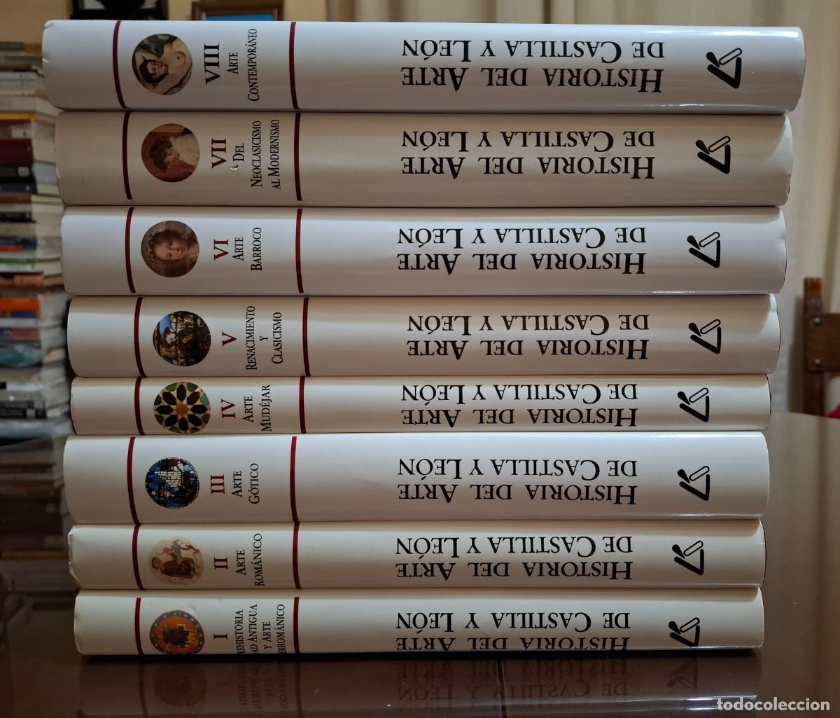 Libros: HISTORIA DEL ARTE EN CASTILLA Y LEON (8 VOL&Uacute;MENES)