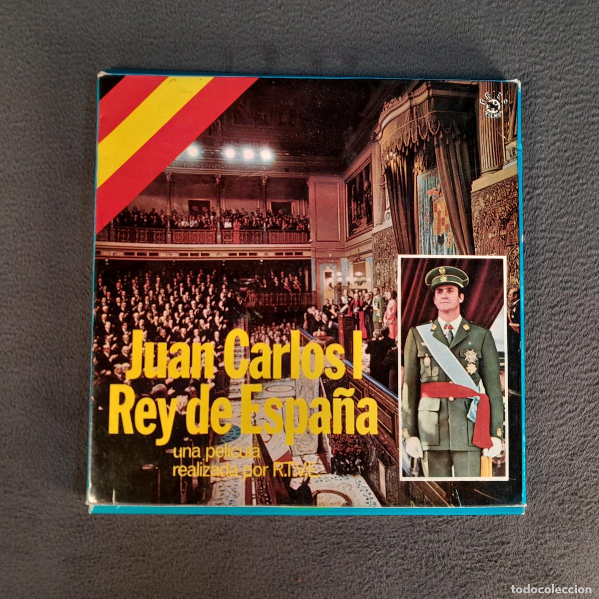 Libros: EP.48.PEL&Iacute;CULA EN FORMATO SUPER 8, &uml;JUAN CARLOS I, REY DE ESPA&Ntilde;A&uml;. RTVE. CA 1970.