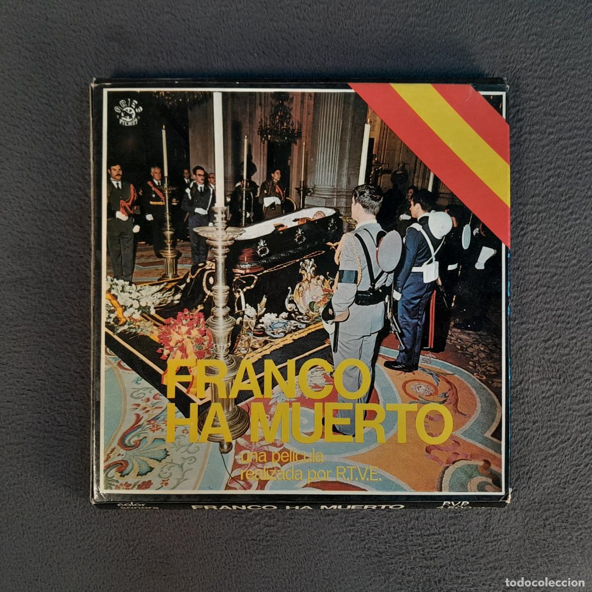 Libros: EP.49.PEL&Iacute;CULA EN FORMATO S.8, &uml;FRANCO HA MUERTO&uml;. RTVE. CA 1975.