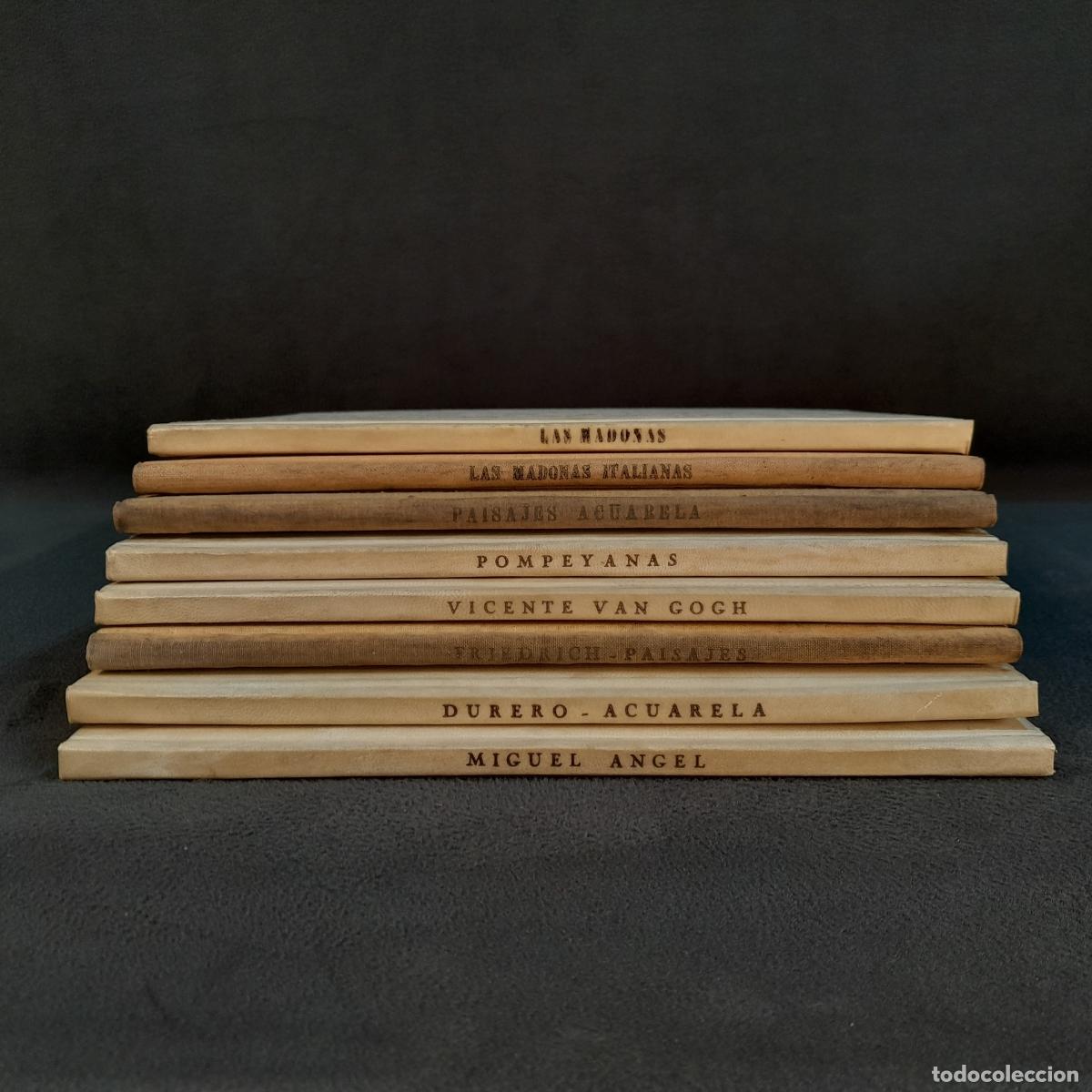 B&uuml;cher: L-6469.COLECCI&Oacute;N &uml;MONOGRAF&Iacute;AS DE ARTE&uml;. 8 VOLS. EDITADOS POR EDITORIAL ORBIS. 1940-1944.