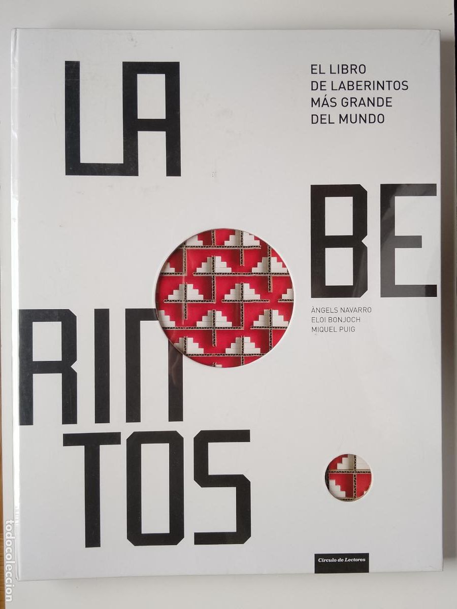 Libros: El libro de laberintos m&aacute;s grande del mundo (CIRCULO DE LECTORES, 2010) Jorge Luis Borges, Escher