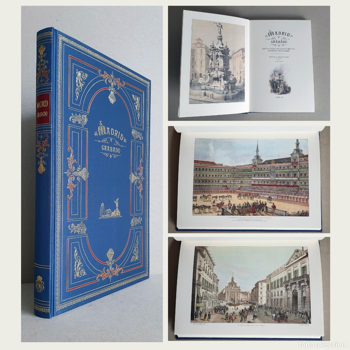 Libros: Madrid Grabado. &Aacute;lbum de 42 grabados sobre vistas, monumentos y tipos de Madrid. 1997