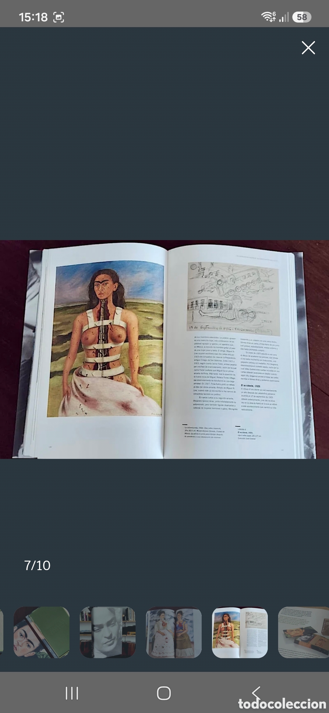 Libros: Los sue&ntilde;os de frida kahlo. - Foto 8
