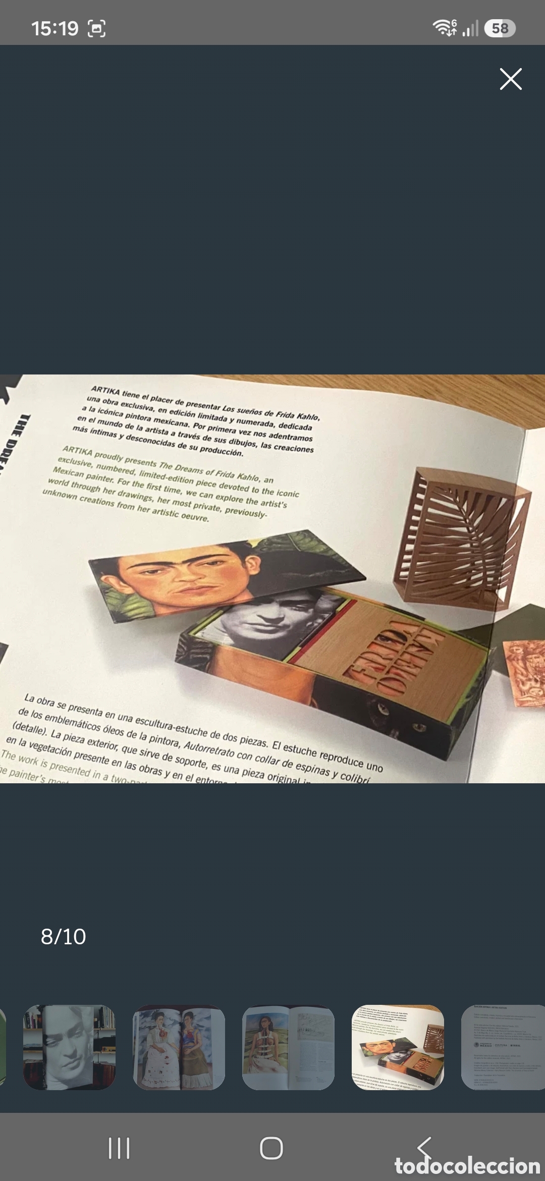 Libros: Los sue&ntilde;os de frida kahlo. - Foto 9