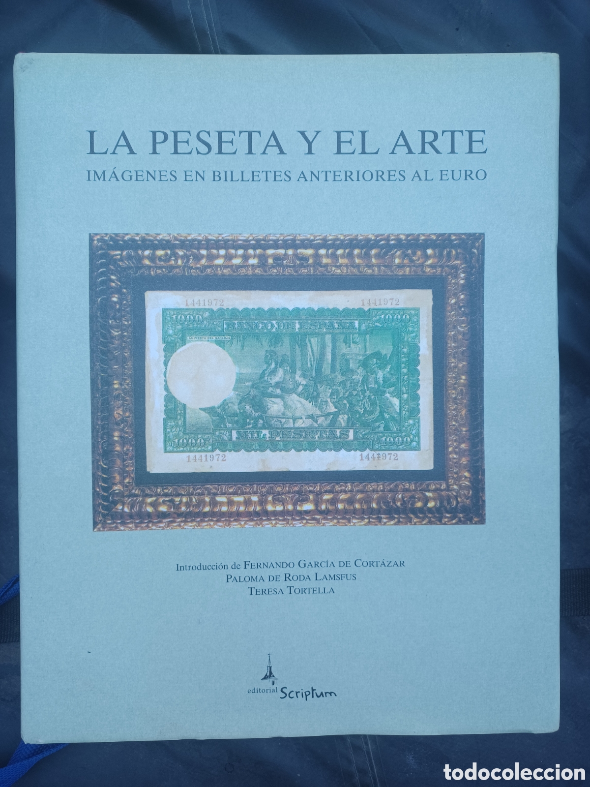Libri: La peseta y el arte, Im&aacute;genes en billetes anteriores al euro, Paloma de Roda Lamsfus