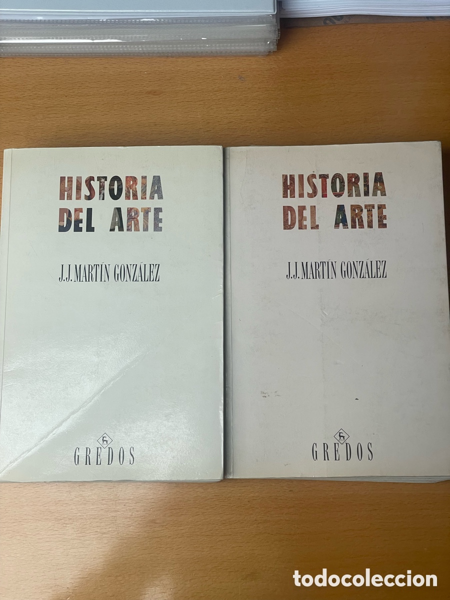 Libri: Historia del Arte by Juan Jos&eacute; (J.J.) Mart&iacute;n Gonz&aacute;lez 2 tomos completos