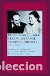 Libros: CORRESPONDENCIA (CELAN-LESTRANGE) - CELAN-LESTRANGE - Foto 1