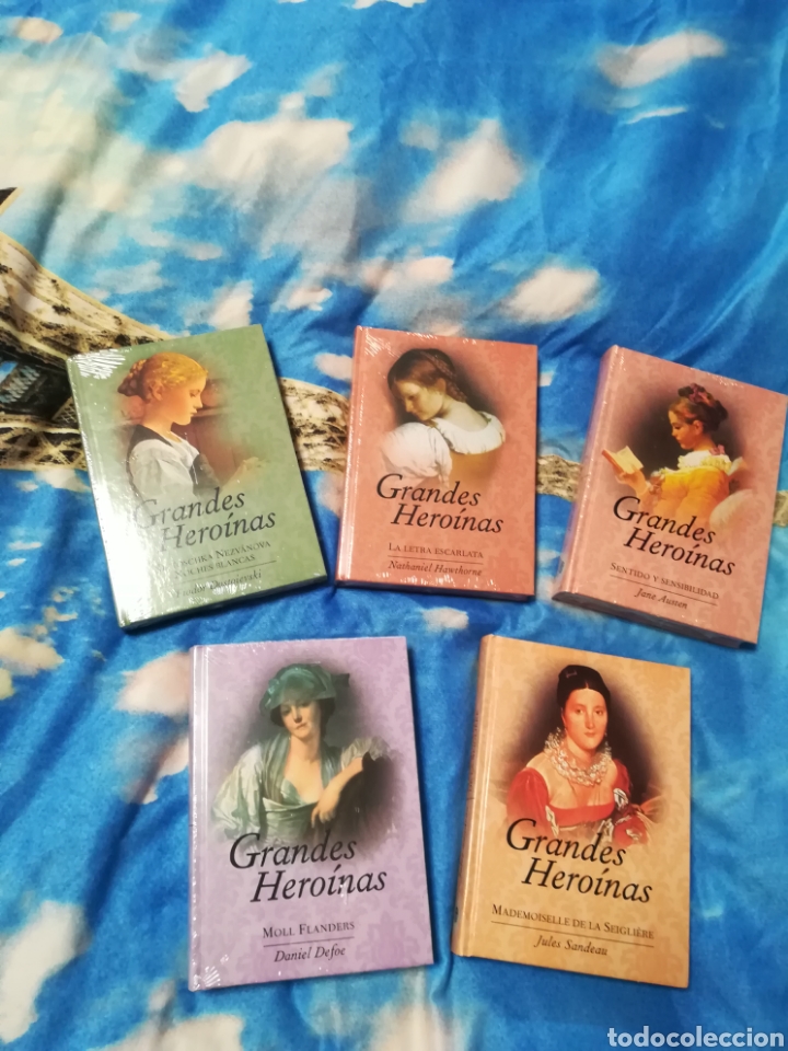 Libros: Lote 5 libros grandes heroinas - Foto 1