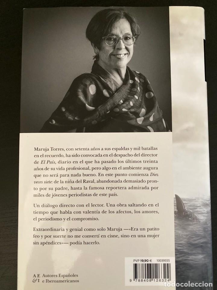 Libros: Diez veces siete. Maruja Torres. Planeta. 2014. - Foto 2