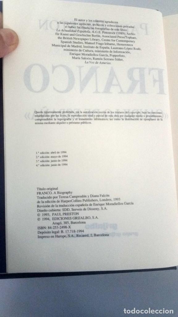 Libros: Franco. Paul Preston - Foto 4