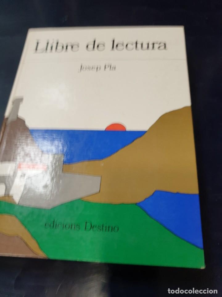 Libros: llibre de Lectura Josep Pla - Foto 1