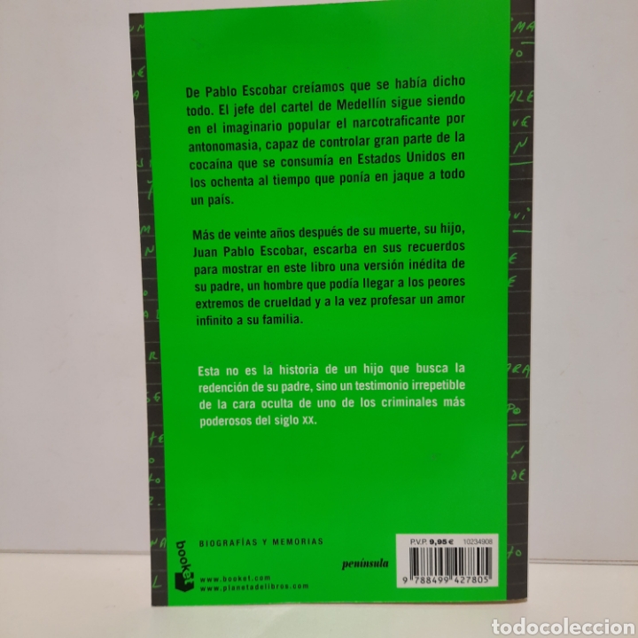 Libros: Mi padre d Pablo Escobar - Foto 2