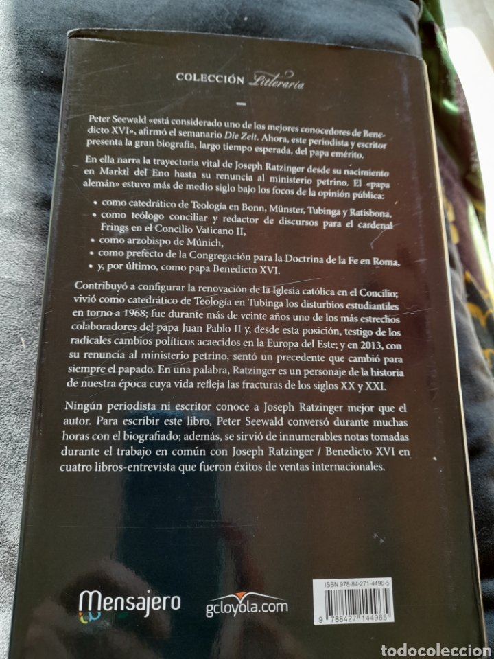 Libros: Benedictino XVI, una vida. Peter Seewald - Foto 2