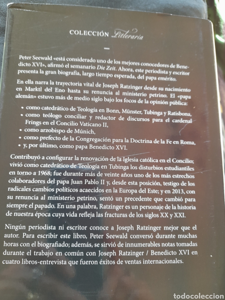 Libros: Benedictino XVI, una vida. Peter Seewald - Foto 3