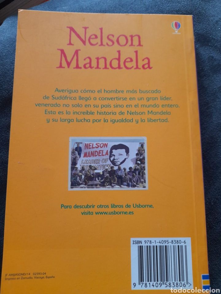 Libros: Nelson Mandela. Usborne - Foto 2