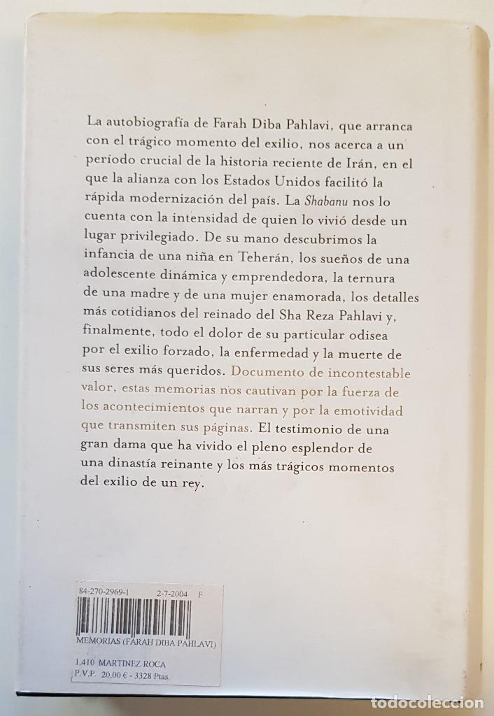 Libros: FARAH DIBA PAHLAVI - Foto 2