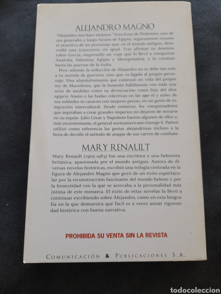 Libros: Alejandro Magno. Mary Renault - Foto 2