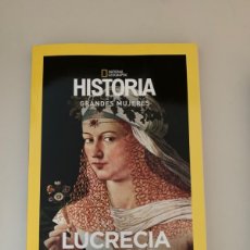 Libros: LUCRECIA BORGIA EXTRA HISTORIA NATIONAL GEOGRAPHIC GRANDES MUJERES. Lote 363884966