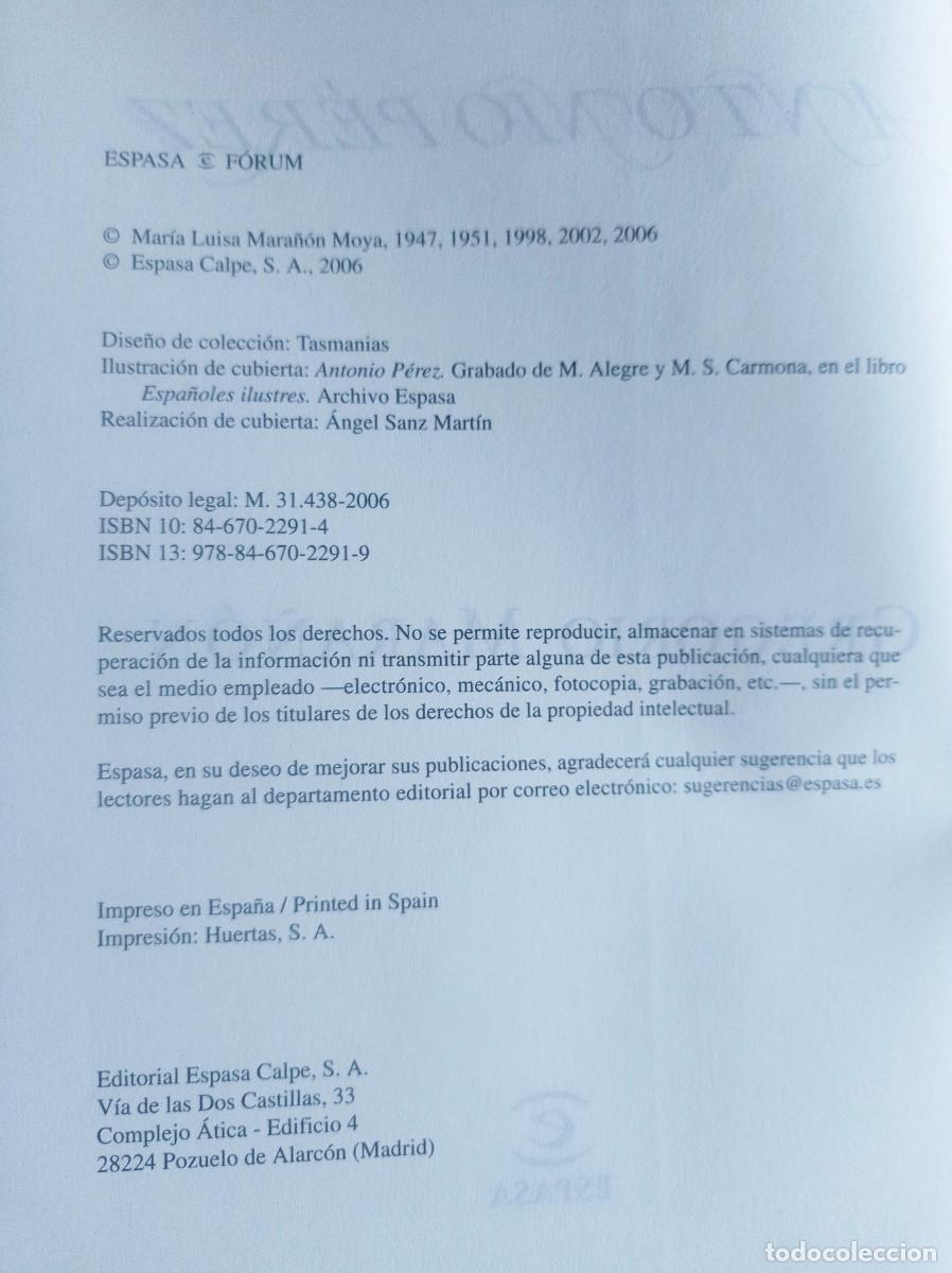 Libros: ANTONIO PEREZ GREGORIO MARA&Ntilde;ON - Foto 6