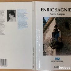 Libros: “ENRIC SAGNIER” DE SANTIAGO BARJAU, ED LABOR
