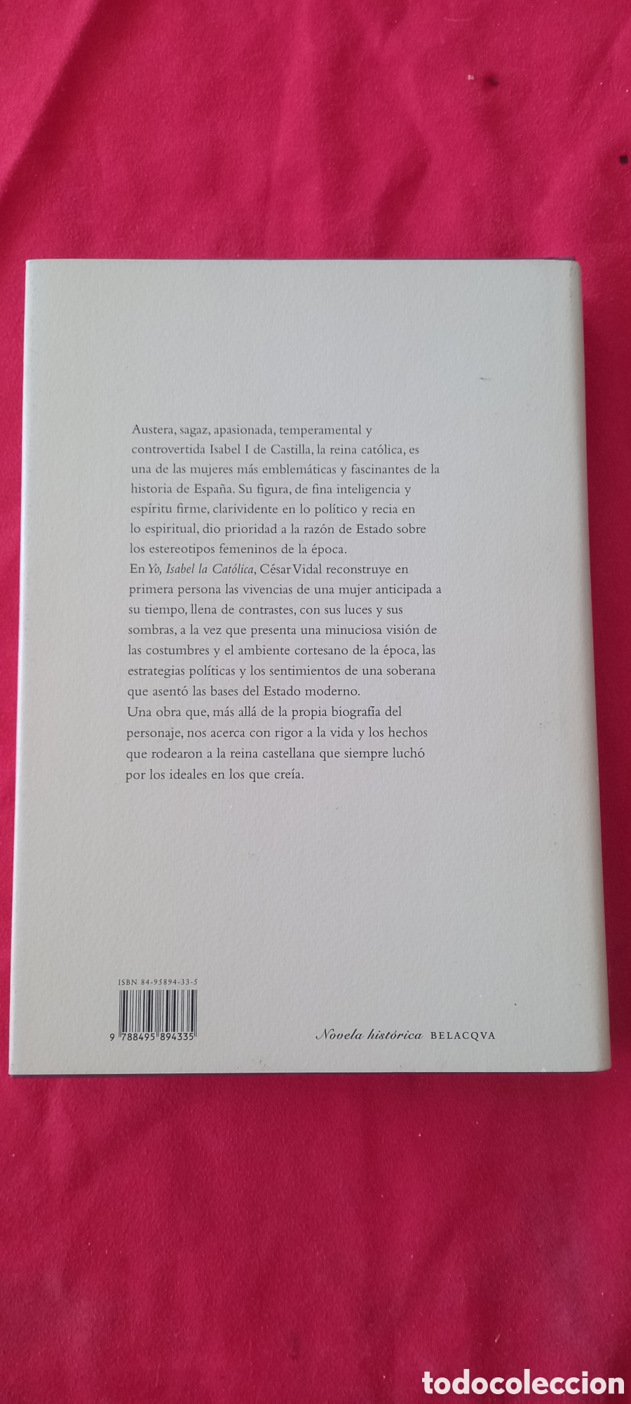 Libros: Yo, Isabel la Cat&oacute;lica. C&eacute;sar Vidal. - Foto 2