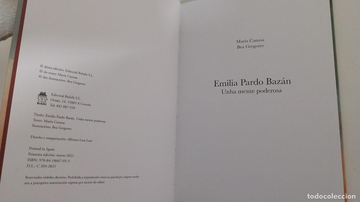 Libros: EMILIA PARDO BAZ&Aacute;N. UNA MENTE PODEROSA - Foto 4