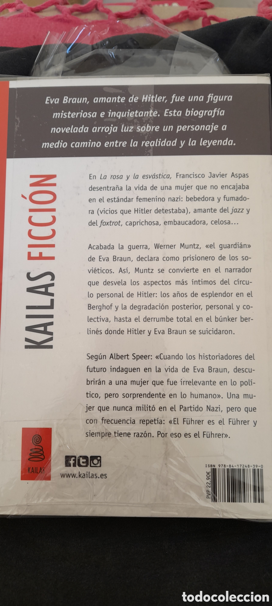 Libros: La rosa y la esv&aacute;stica. Francisco Javier Aspas - Foto 3