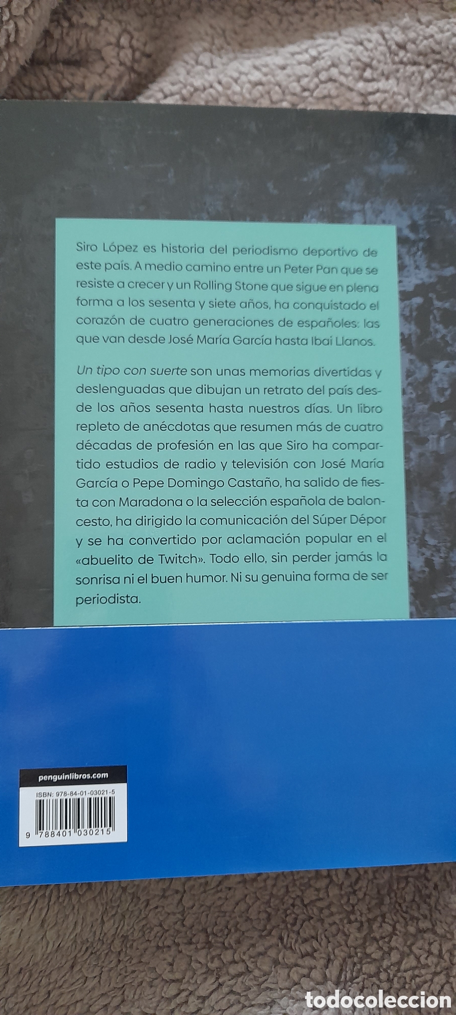 Libros: Un tipo con suerte. Siro L&oacute;pez - Foto 2