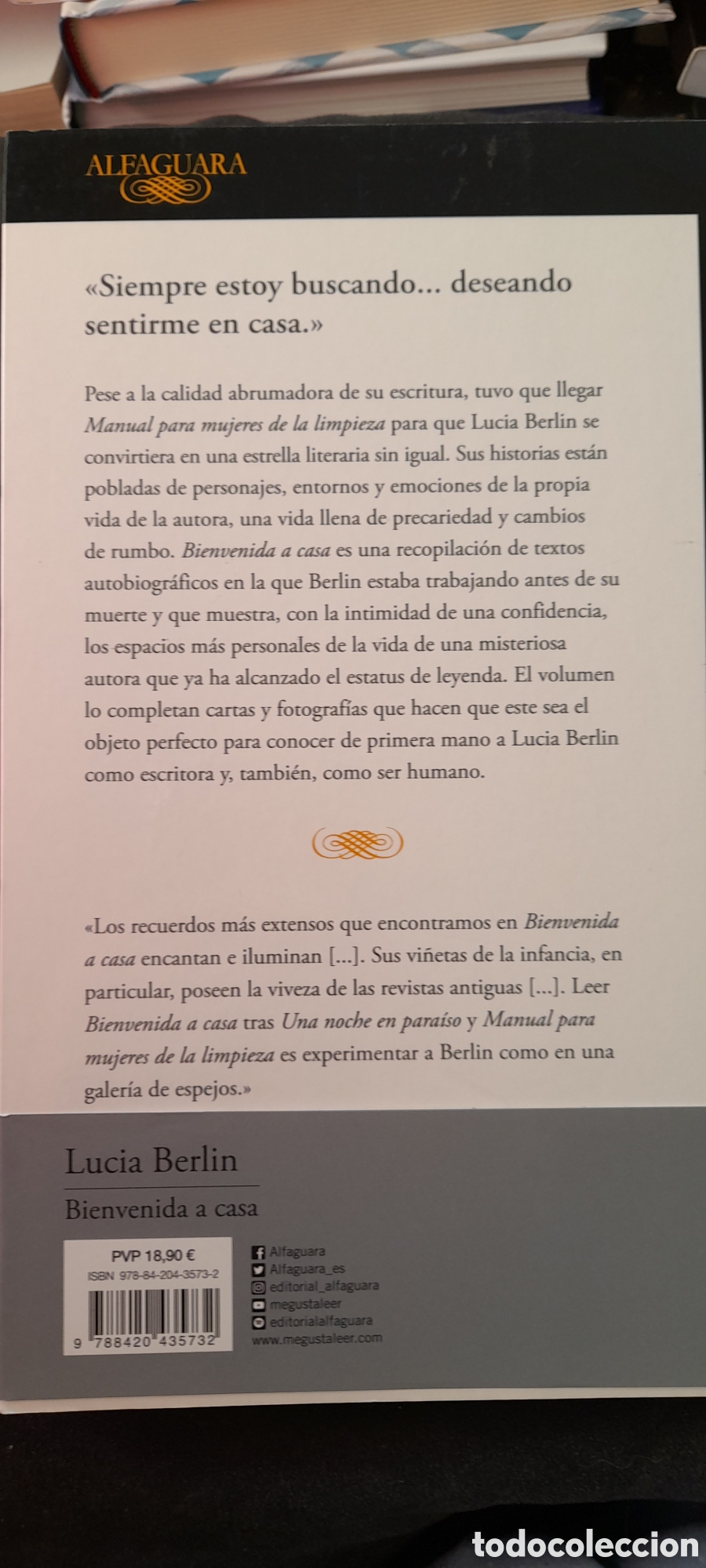 Libros: Bienvenida a casa. Luc&iacute;a Berl&iacute;n - Foto 2
