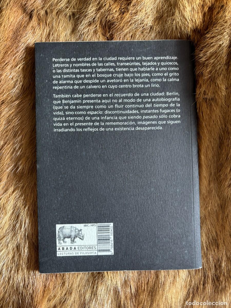 Libros: WALTER BENJAMIN.CR&Oacute;NICA DE BERL&Iacute;N. ABADA EDITORES - Foto 2