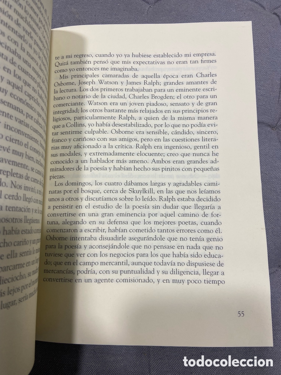 Libros: Libro Autobiograf&iacute;a de Benjamin Franklin. - Foto 2