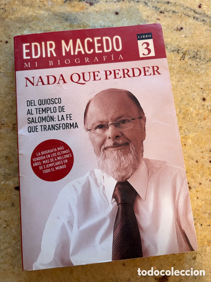 Libros: Edit Macedo Mi biograf&iacute;a NADA Que PERDER - Foto 1