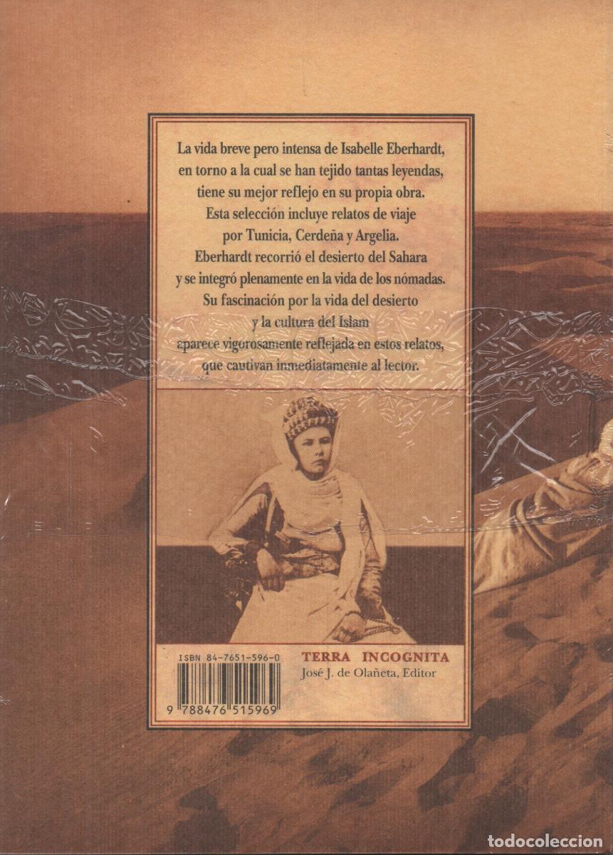 Libros: Hacia los horizontes azules. Isabelle Eberhardt. Ola&ntilde;eta. 2001. - Foto 2