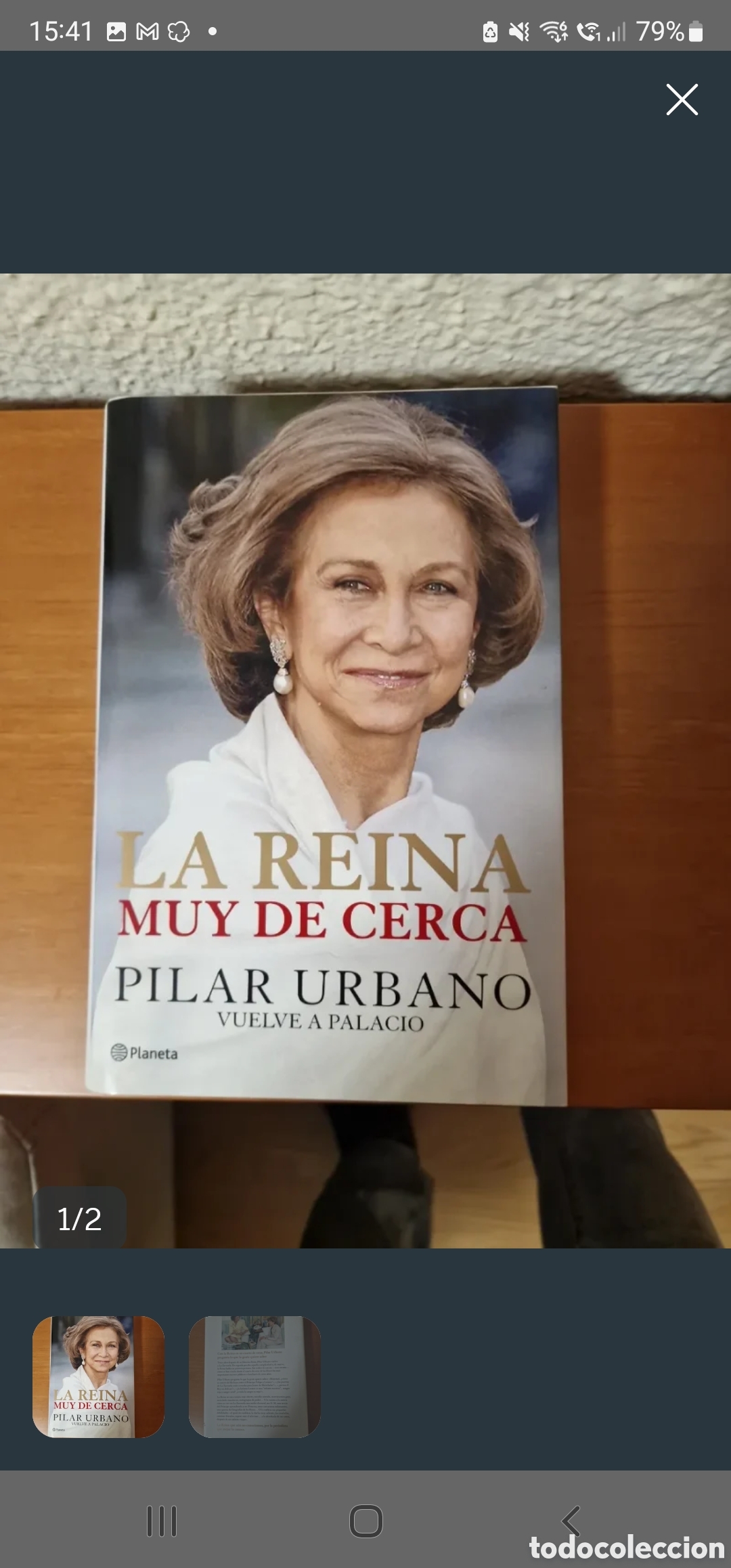 Libros: La Reina, muy de cerca. Pilar Urbano