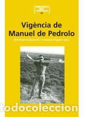 B&uuml;cher: Vig&egrave;ncia de Manuel de Pedrolo - A.A.V.V.
