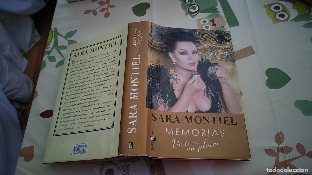 Libros: sara montiel,libro memorias vivir es un placer