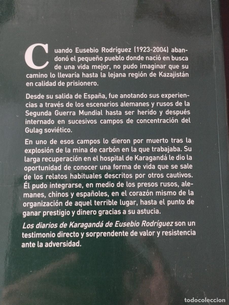 Libros: LOS DIARIOS DE KARAGAND&Aacute; (DE EUSEBIO RODR&Iacute;GUEZ) - Foto 2