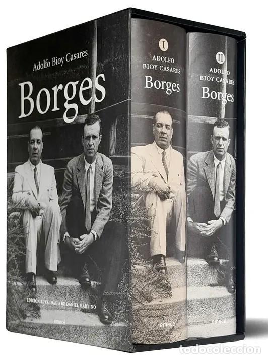 Libros: Borges - Adolfo Bioy Casares - Box 2 Libros Tapa Dura Nuevo
